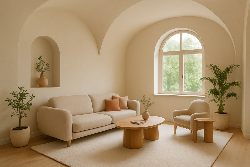 曲線やカーブデザインは2026年のトレンド 流行を取り入れた佐賀の注文住宅